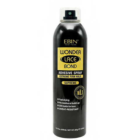 Ebin New York Wonder Lace Bond Adhesive Spray Extreme 14.2oz Supreme