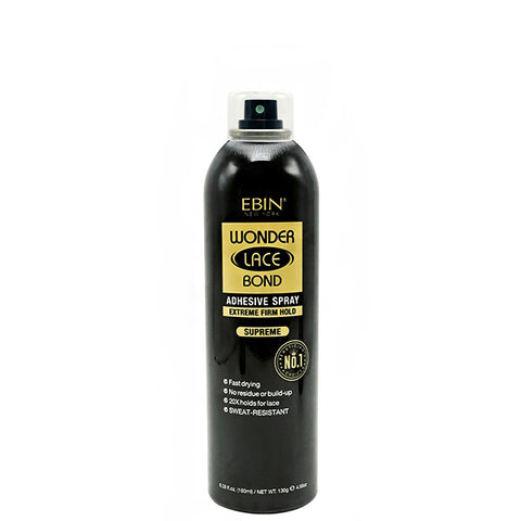 Ebin New York Wonder Lace Bond Adhesive Spray Extreme 6.08oz Supreme