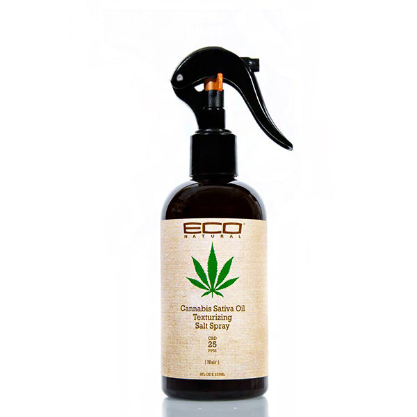 Eco Natural Cannabis Sativa Oil Texturizing Salt Spray 8oz