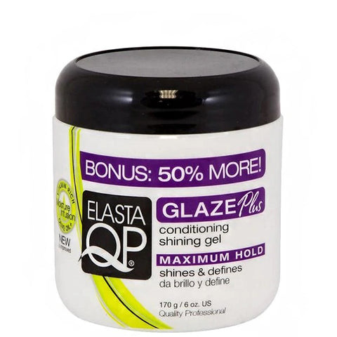 Elasta QP Glaze Plus Maxium Hold Conditioning Shining Gel 6oz