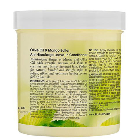 Elasta QP Olive & Mango Anti-Breakage Leave-In Conditioner 15oz