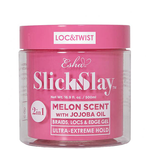 Esha Slick Slay 2 in 1 Braid & Edge Gel Ultra-Extreme Hold 16.9oz