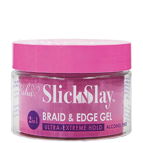 Esha Slick Slay 2 in 1 Braid & Edge Gel Ultra-Extreme Hold 5.7oz