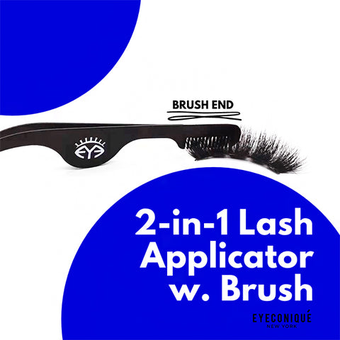 EYECONIQUE 2-In-1 Lash Applicator With Comb