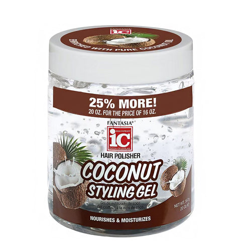 Fantasia IC Coconut Styling Gel 20oz