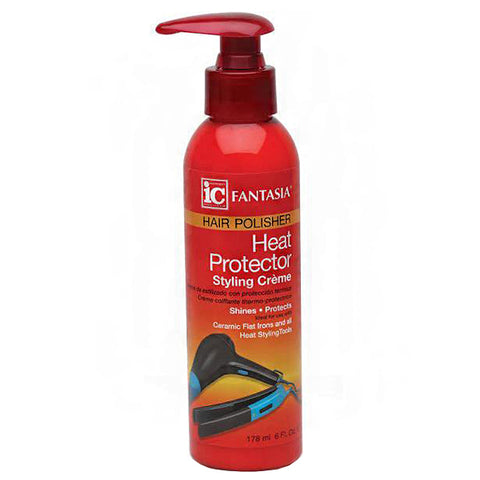 Fantasia IC Hair Polisher Heat Protector Styling Cream 6oz