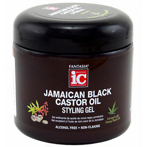 Fantasia IC Jamaican Black Castor Oil Styling Gel 16oz