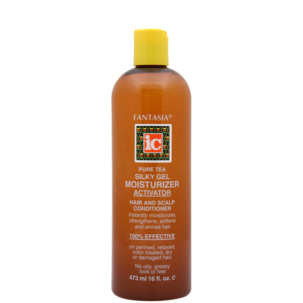 Fantasia IC Pure Tea Silky Gel Moisturizer Activator Hair and Scalp Conditioner 16oz