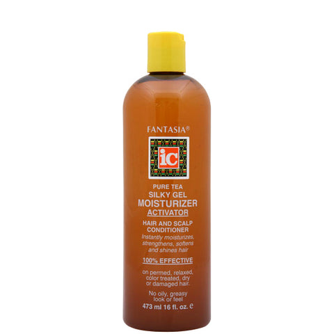 Fantasia IC Pure Tea Silky Gel Moisturizer Activator Hair and Scalp Conditioner 16oz