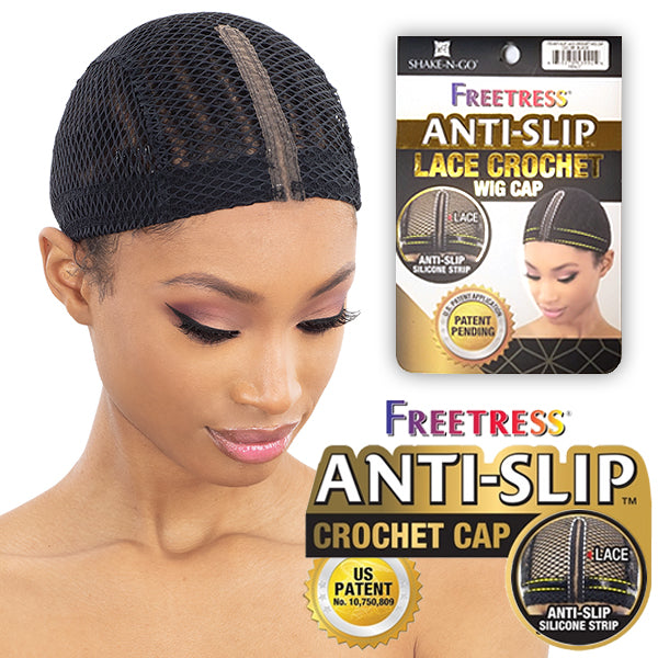 Freetress Anti-Slip Lace Crochet Wig Cap
