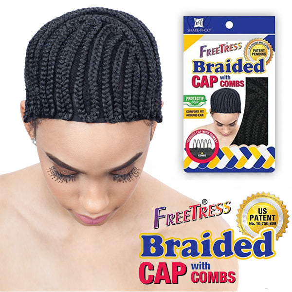 Freetress Braided Cap with Combs