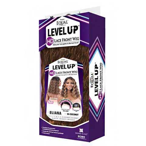 Freetress Equal Level Up Synthetic Hair HD Lace Front Wig - ELIANA