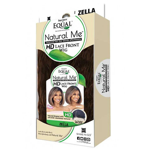 Freetress Equal Natural Me Synthetic HD Lace Front Wig - ZELLA