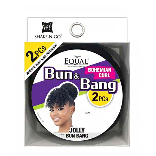 Freetress Equal Synthetic Bun and Bang - JOLLY BUN BANG (2pcs)