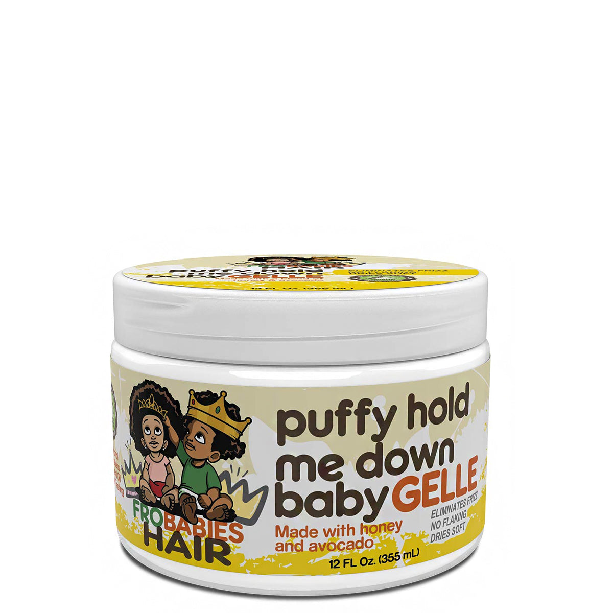 Fro Babies Hair Puffy Hold Me Down Baby Gelle 12oz