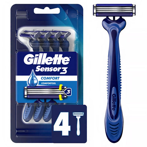 Gillette Sensor3 4 Disposable Razors