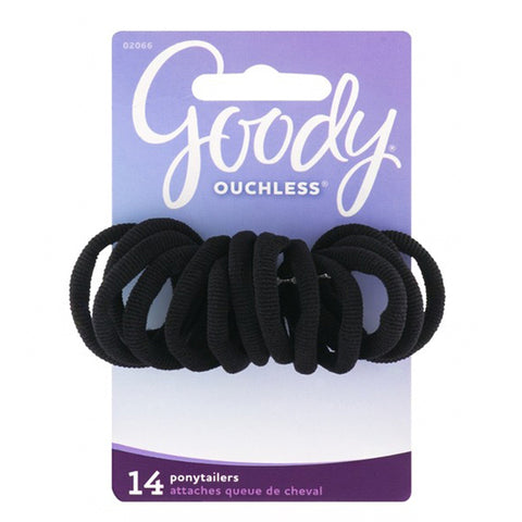Goody #02066 Ouchless Gentle Ponytailers 14PCS