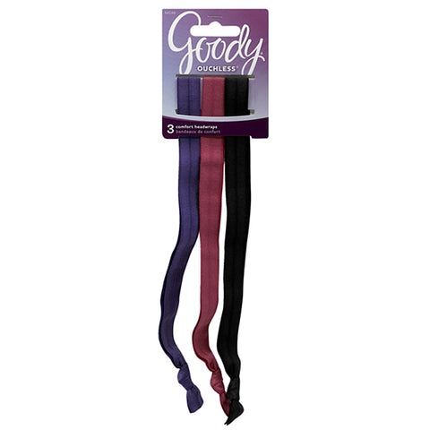 Goody #04140 Ouchless Comfort Ribbon Headwraps 3 pcs