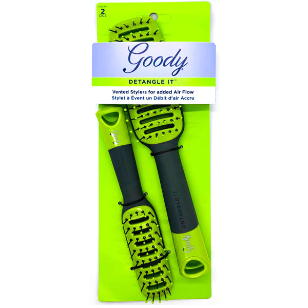Goody 09584 Detangle It Vent Hair Brush Combo