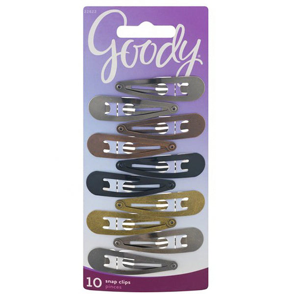 Goody #22622 Hair Snap Clips 10 pcs
