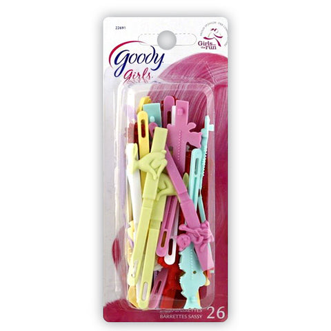 Goody #22691 1.5\" Self Hinge Barrette 26pcs