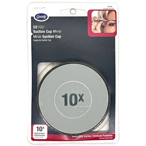 Goody #27142 Suction Cup 10x Magnification Mirror