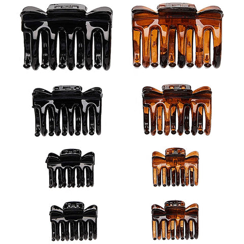 Goody #46033 Classics Assorted Sizes Claw Clip 8pcs