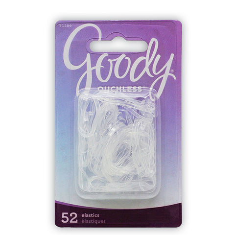 Goody #71289 Elastics Latex Clear 52pcs