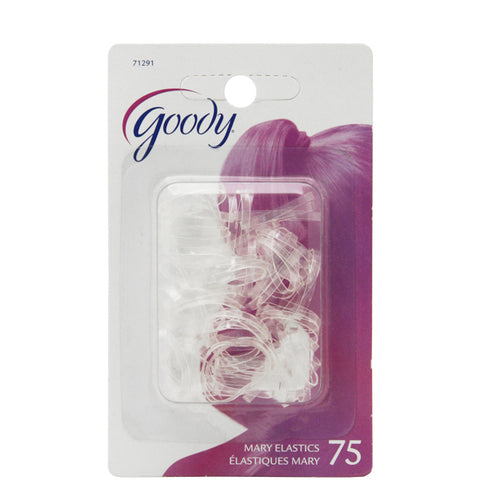 Goody #71291 Elastic Mini Polybands Crystal