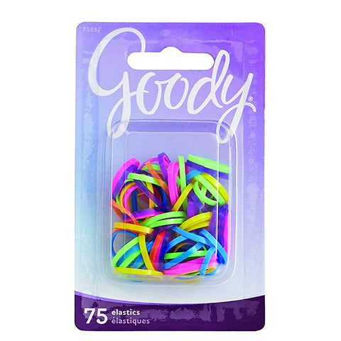 Goody #71292 Elastics Latex Mini Neon 75pcs