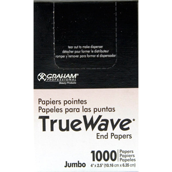 Graham True Wave End Papers - Jumbo 1000 Papers