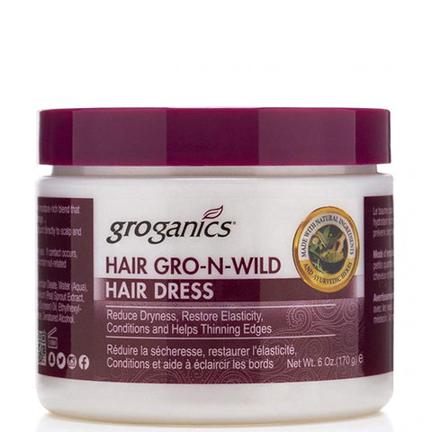 Groganics Hair Gro-N-Wild Hair Dress 6oz