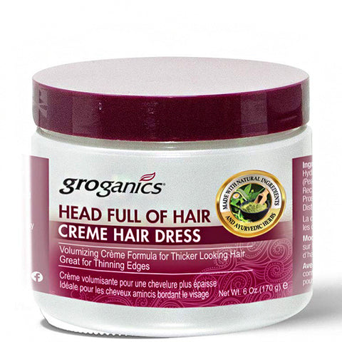 Groganics Head Full Of Hair Creme Hair \r\nDress 6oz