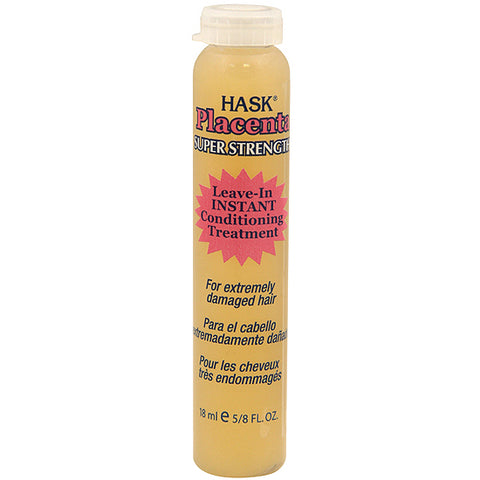 Hask Placenta Leave-In Instant Conditioning Treatment (Super) 0.625oz