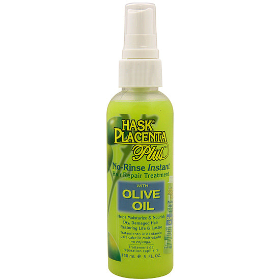 Hask Placenta Plus Leave-In Instant With Olive Oil Treatment 5oz