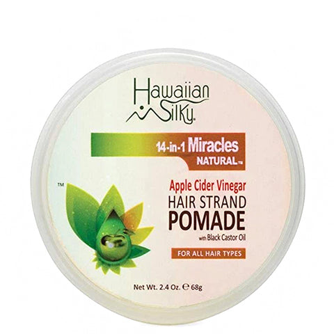 Hawaiian Silky 14In1 Miracles Apple Cider Vinegar Pomade w BCO 2.4oz