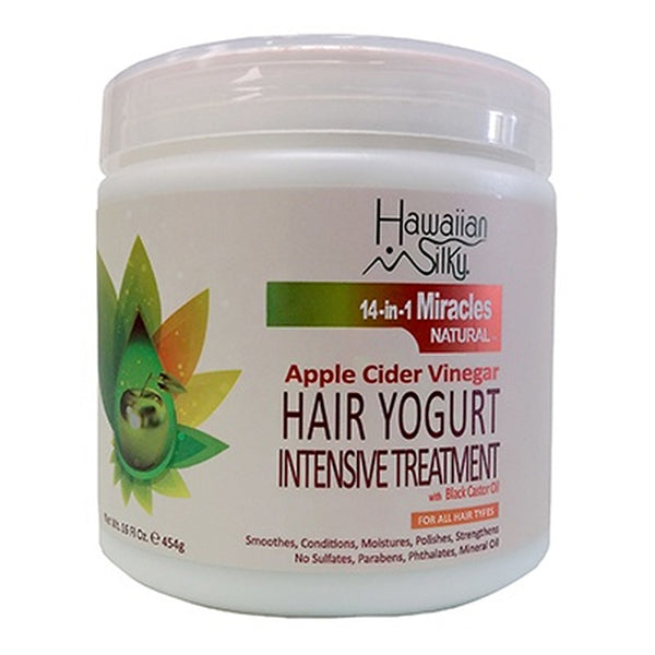 Hawaiian Silky Apple Cider Hair Yogurt Intensive Treatment 16oz