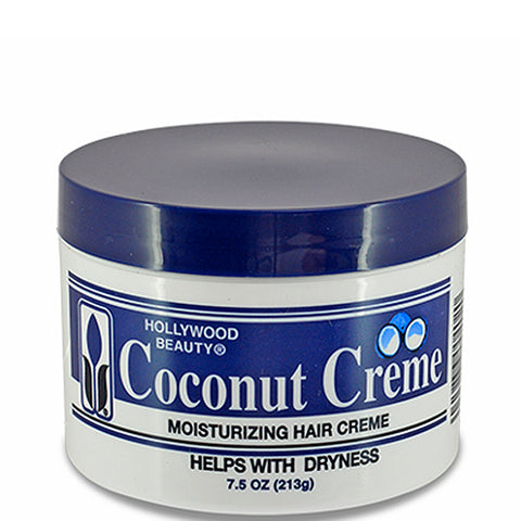 Hollywood Beauty Coconut Creme Moisturizing Hair Creme 7.5oz