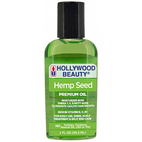 Hollywood Beauty Hemp Seed Premium Oil 2oz