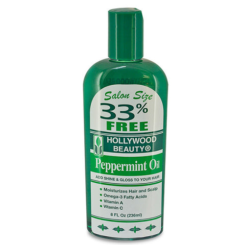 Hollywood Beauty Peppermint Oil 8oz
