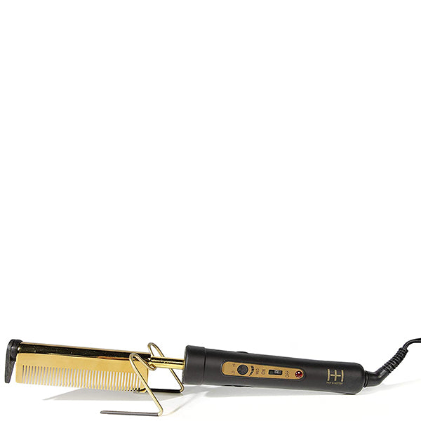 Hot & Hotter #5838 Electrical Pressing Comb Medium Straight Teeth