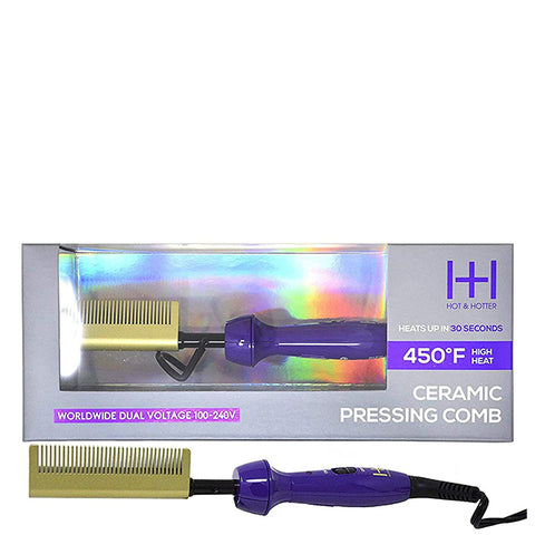 Hot & Hotter #5966 Ceramic Electrical Pressing Comb