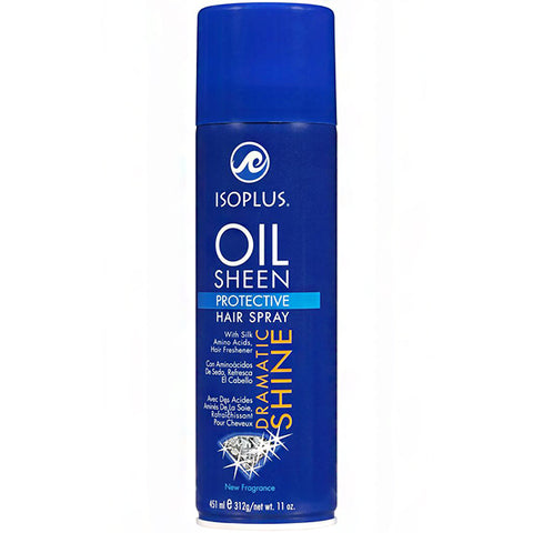 Isoplus Oil sheen hair spray 11oz