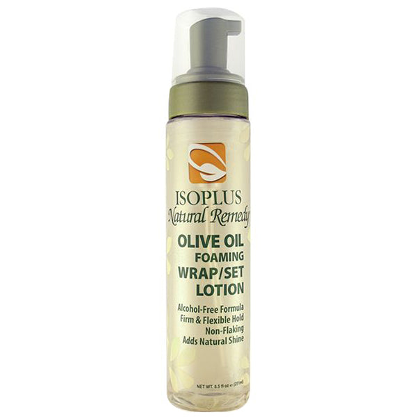 Isoplus Olive Oil Foaming Wrap Set Lotion 8.5oz