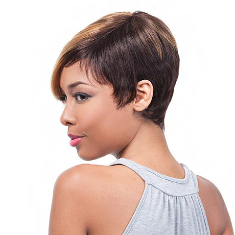 It's a Cap Weave 100% Human Hair Wig - CYNTHIA