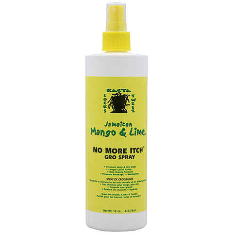 Jamaican Mango & Lime No More Itch Gro Spray 16oz