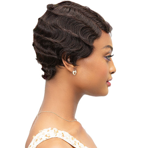 Janet Collection 100% Remy Human Hair Parting Wig - MOMMY PART