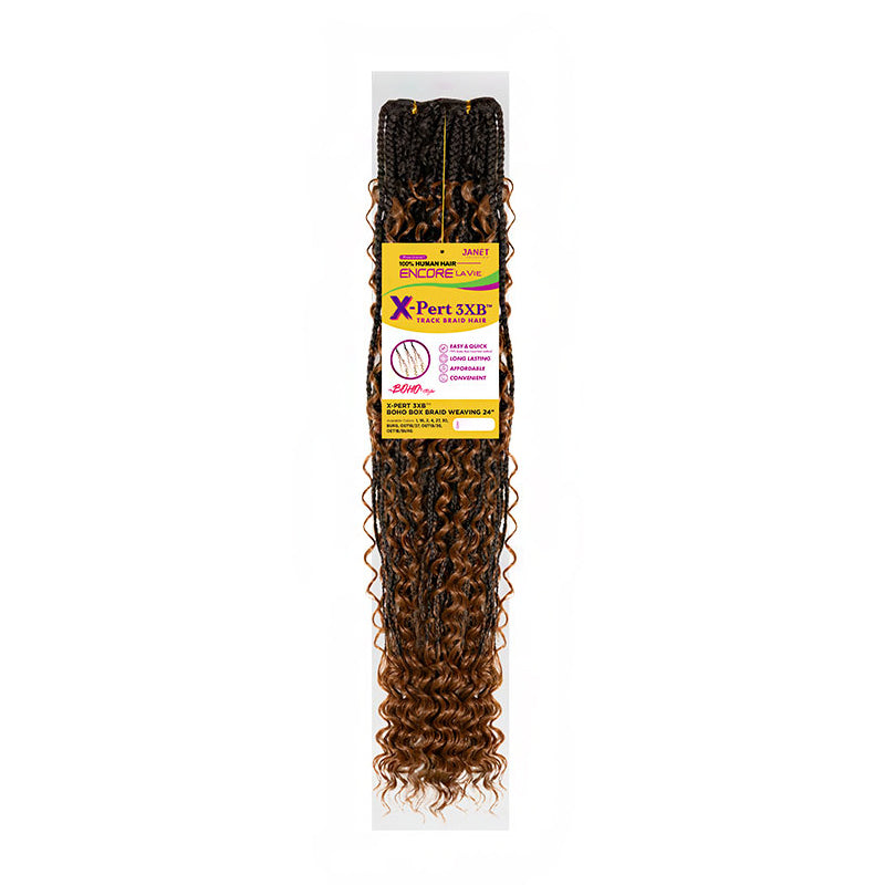 Janet Collection Encore XPERT 3XB BOHO BOX BRAID WEAVING 24