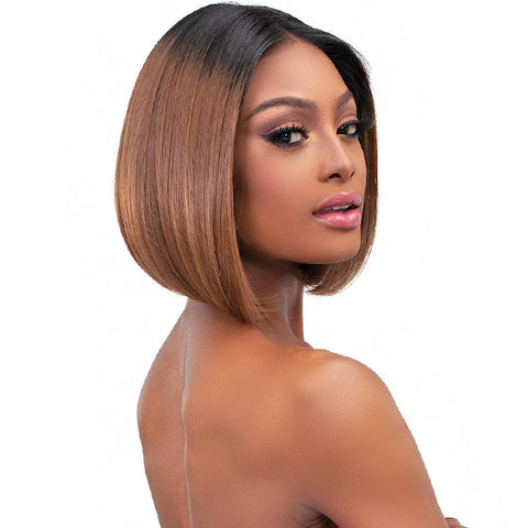 Janet Collection Essentials Synthetic Hair HD Lace Wig - CRYSTAL