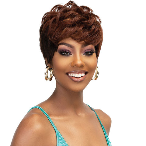 Janet Collection Lavish 100% Virgin Human Hair Wig - TIKA